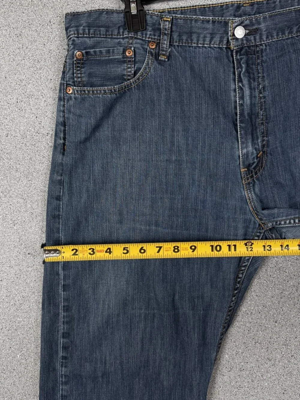 Levi's 569 Loose Straight Men's Jeans 40x30 Blue Work Casual Baggy Denim Wash